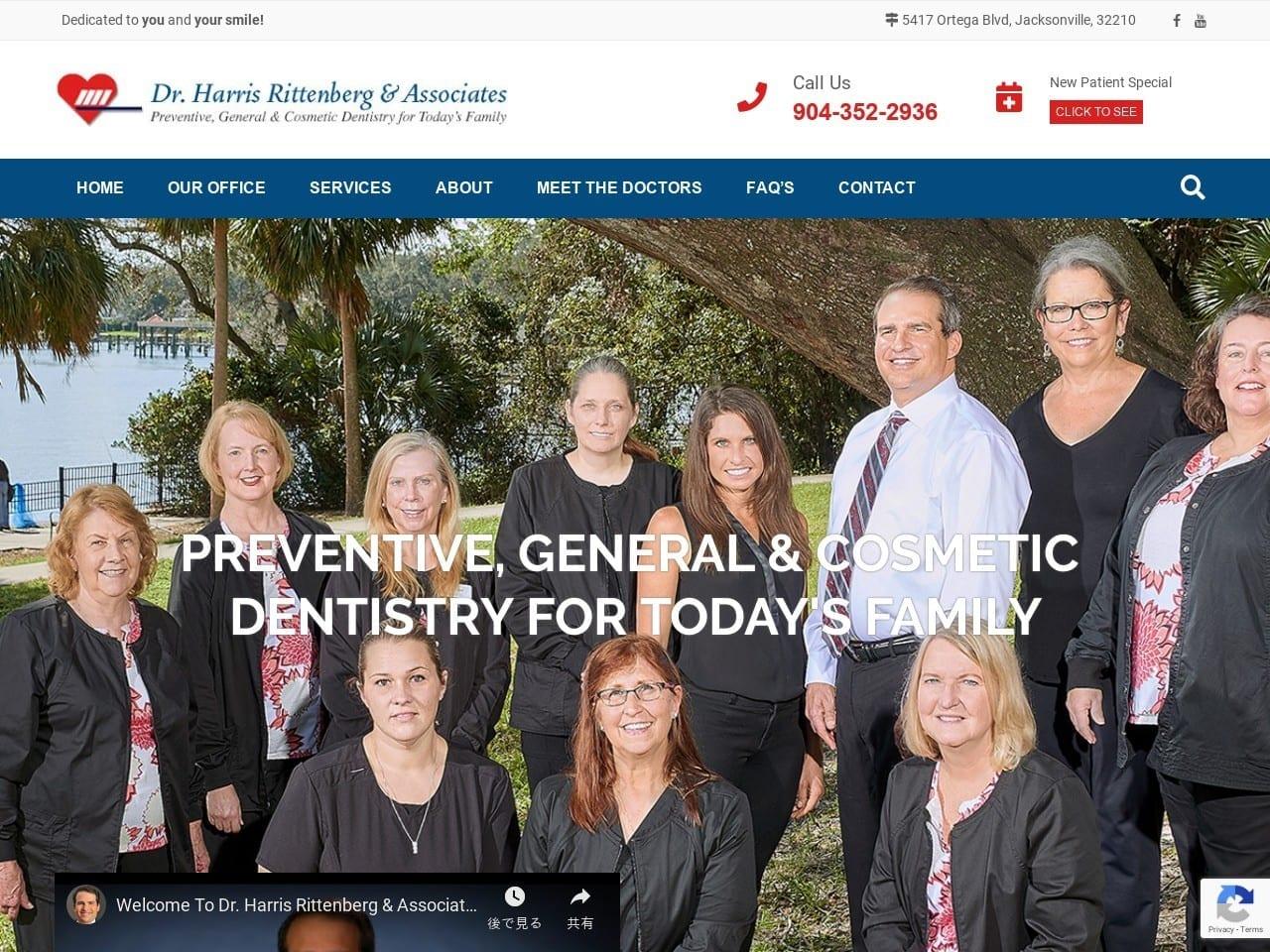 Dr. Harris Rittenberg Dentist screenshot