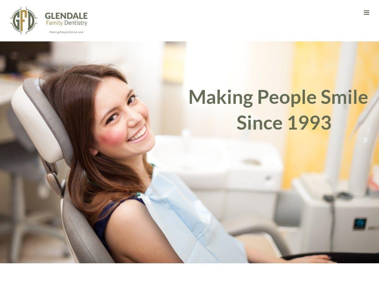 Glendale Family Dentistry screenshot