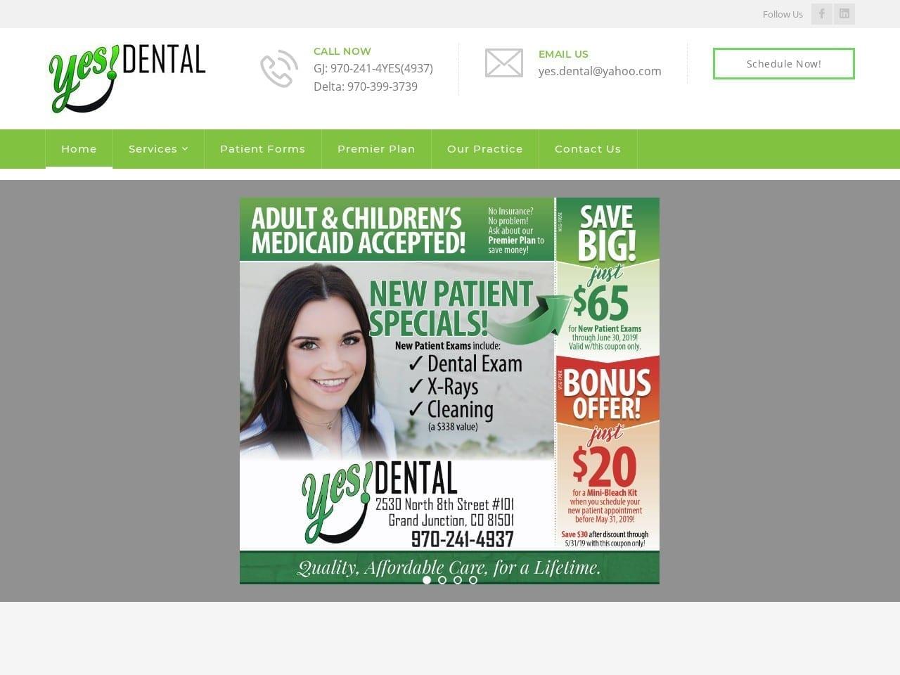 Yes Dental screenshot
