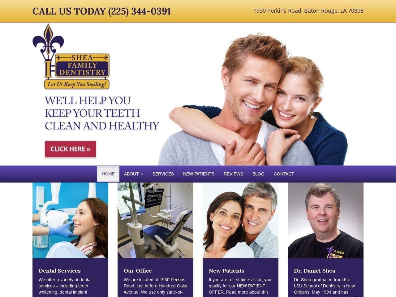 Dr. Daniel R. Shea DDS screenshot