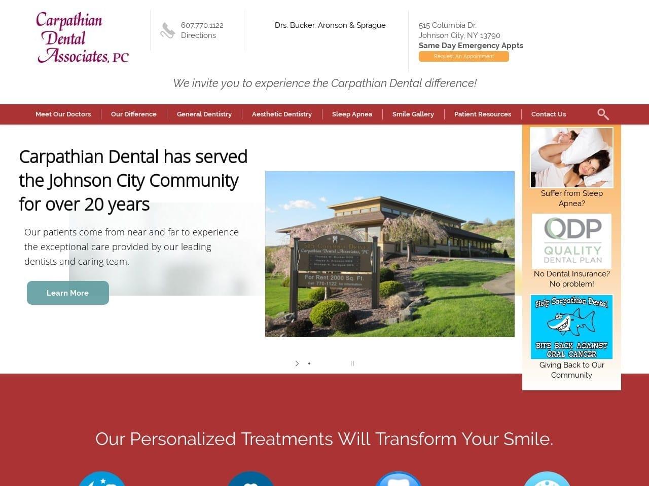 Carpathian Dental Associates PC screenshot