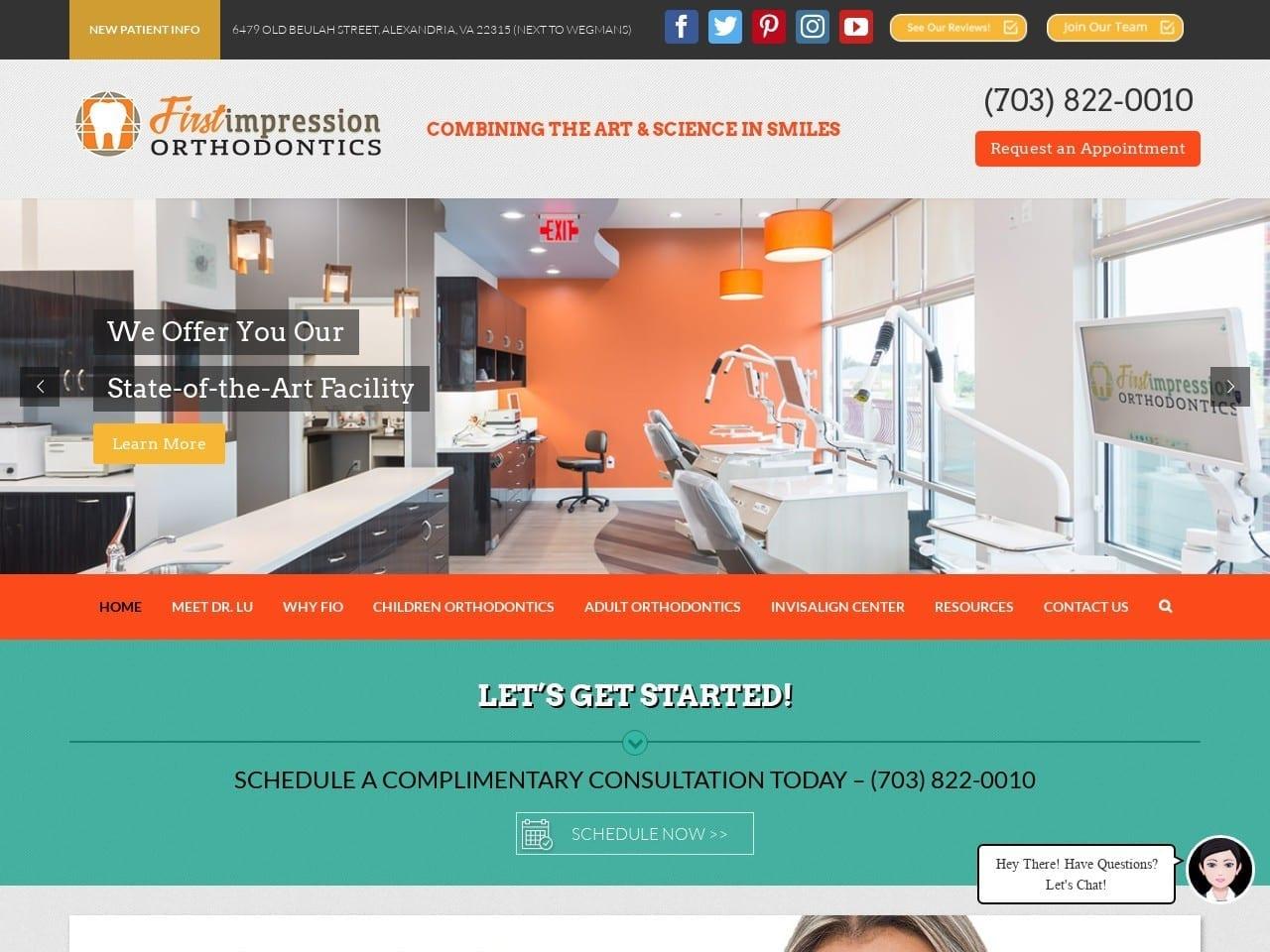 First Impression Orthodontics screenshot