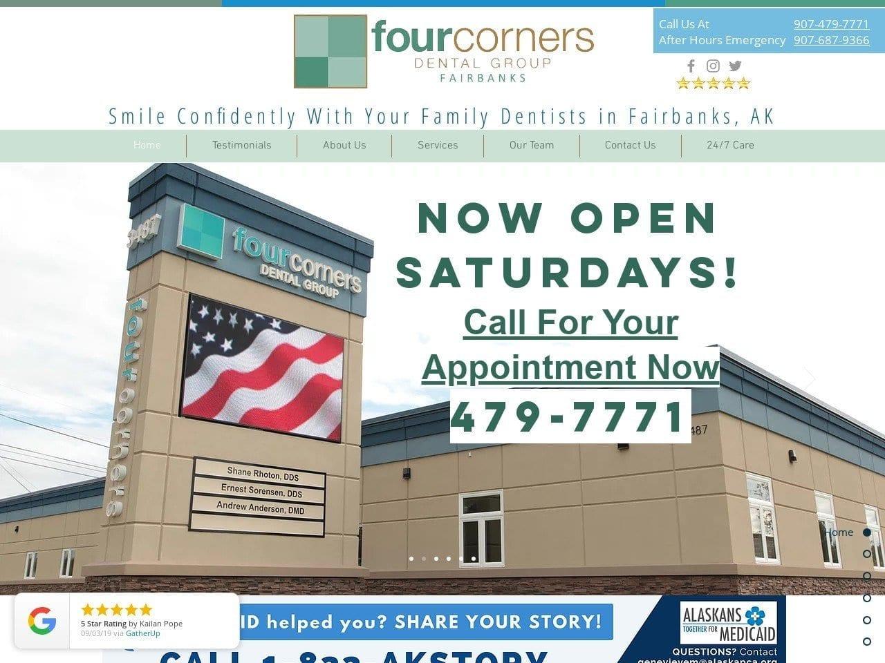Four Corners Dental Group Fairbanks screenshot