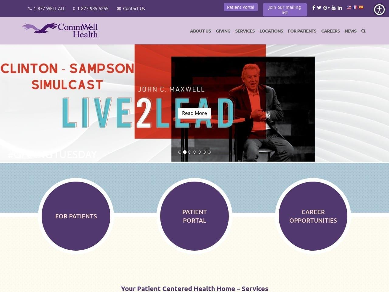 Tri County Comm Health Center screenshot