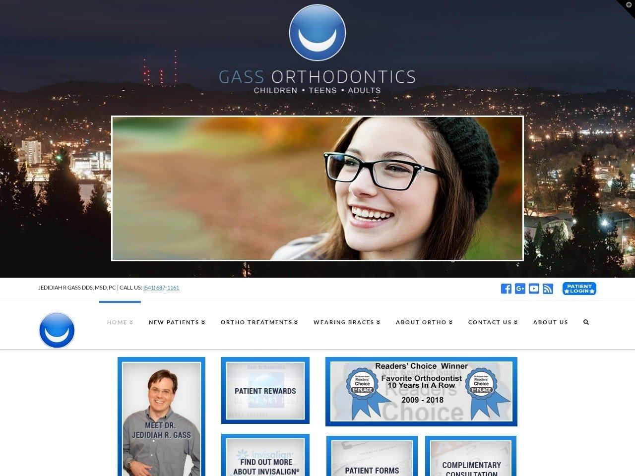 Gass Orthodontics screenshot