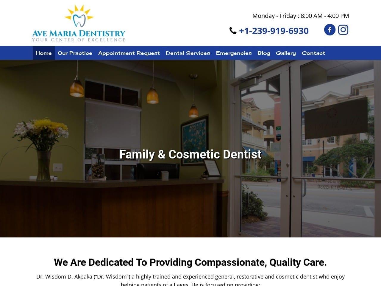 Ave Maria Dentist screenshot