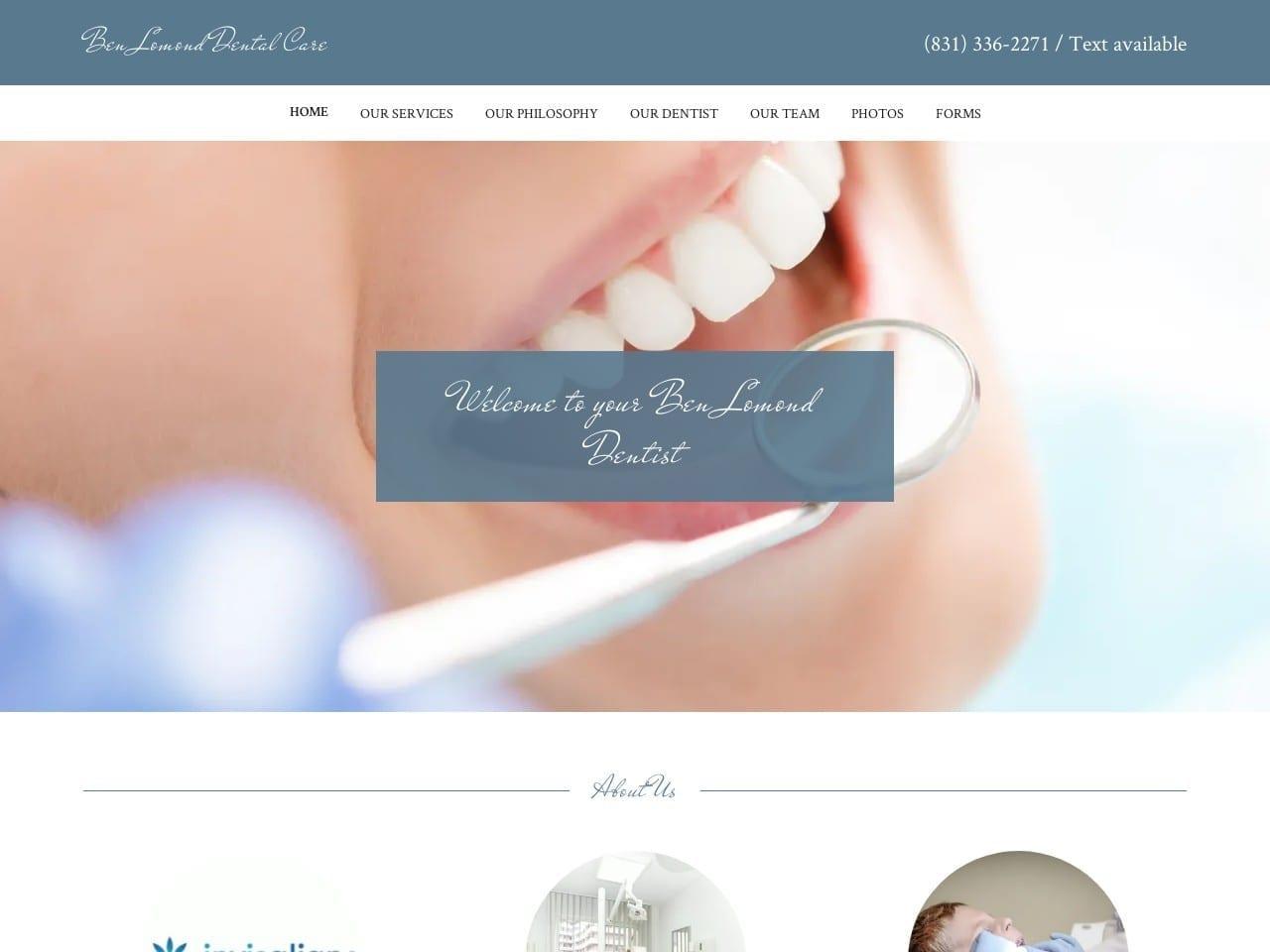 Ben Lomond Dental Care screenshot