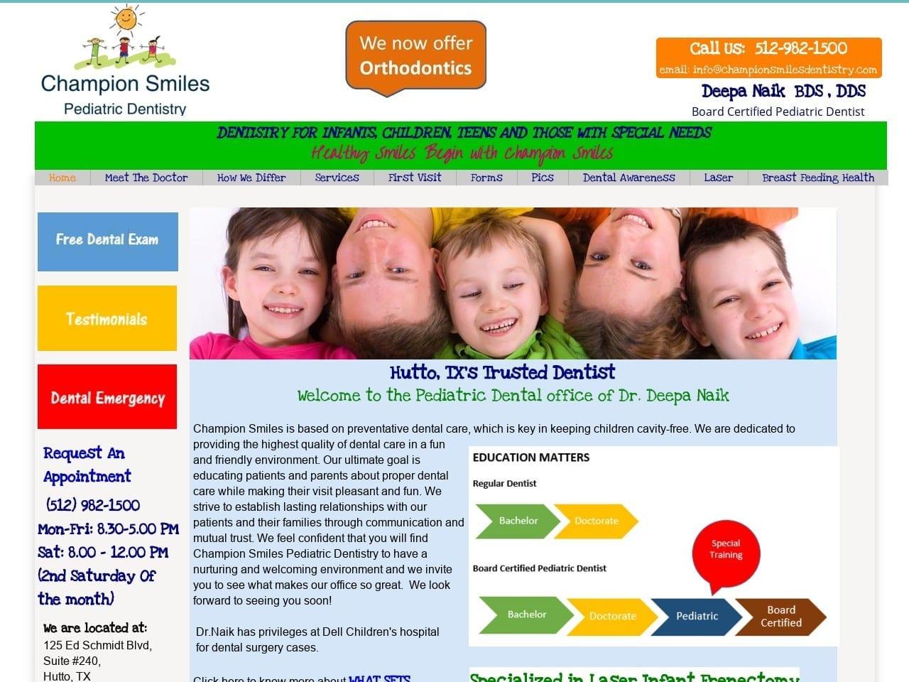 Champion Smiles Pediatric Dentist