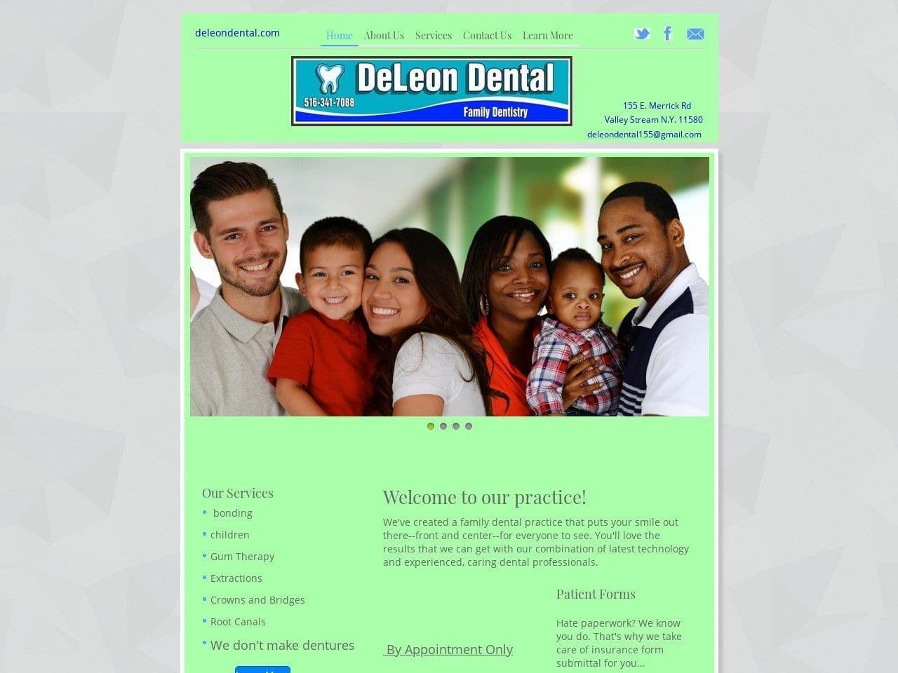 Deleon Dental screenshot