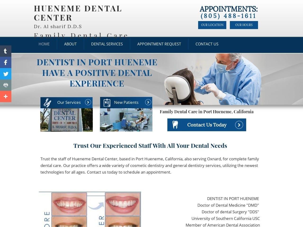 Hueneme Dental Center screenshot
