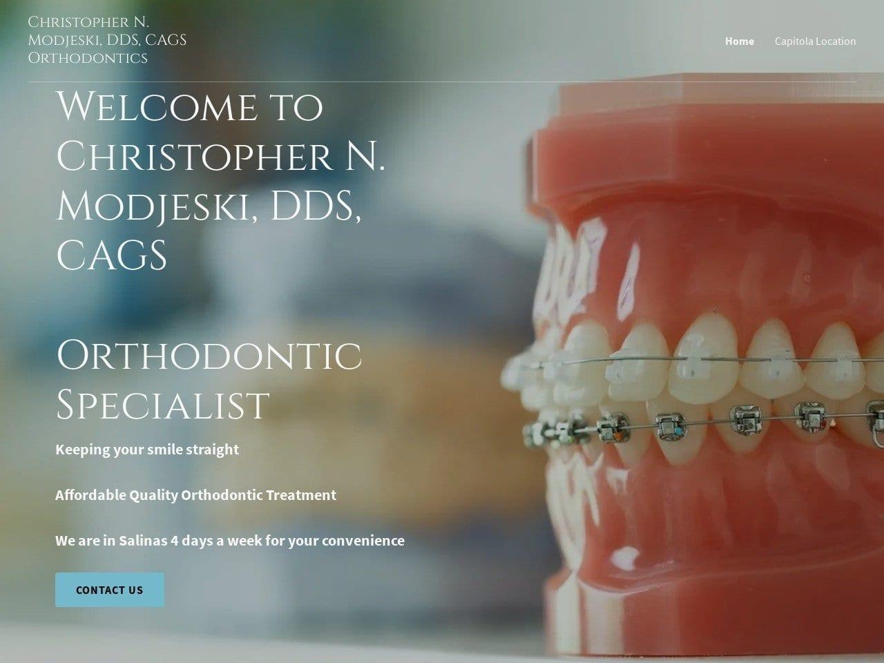 Christopher N Modjeski DDS Inc. Orthodontics