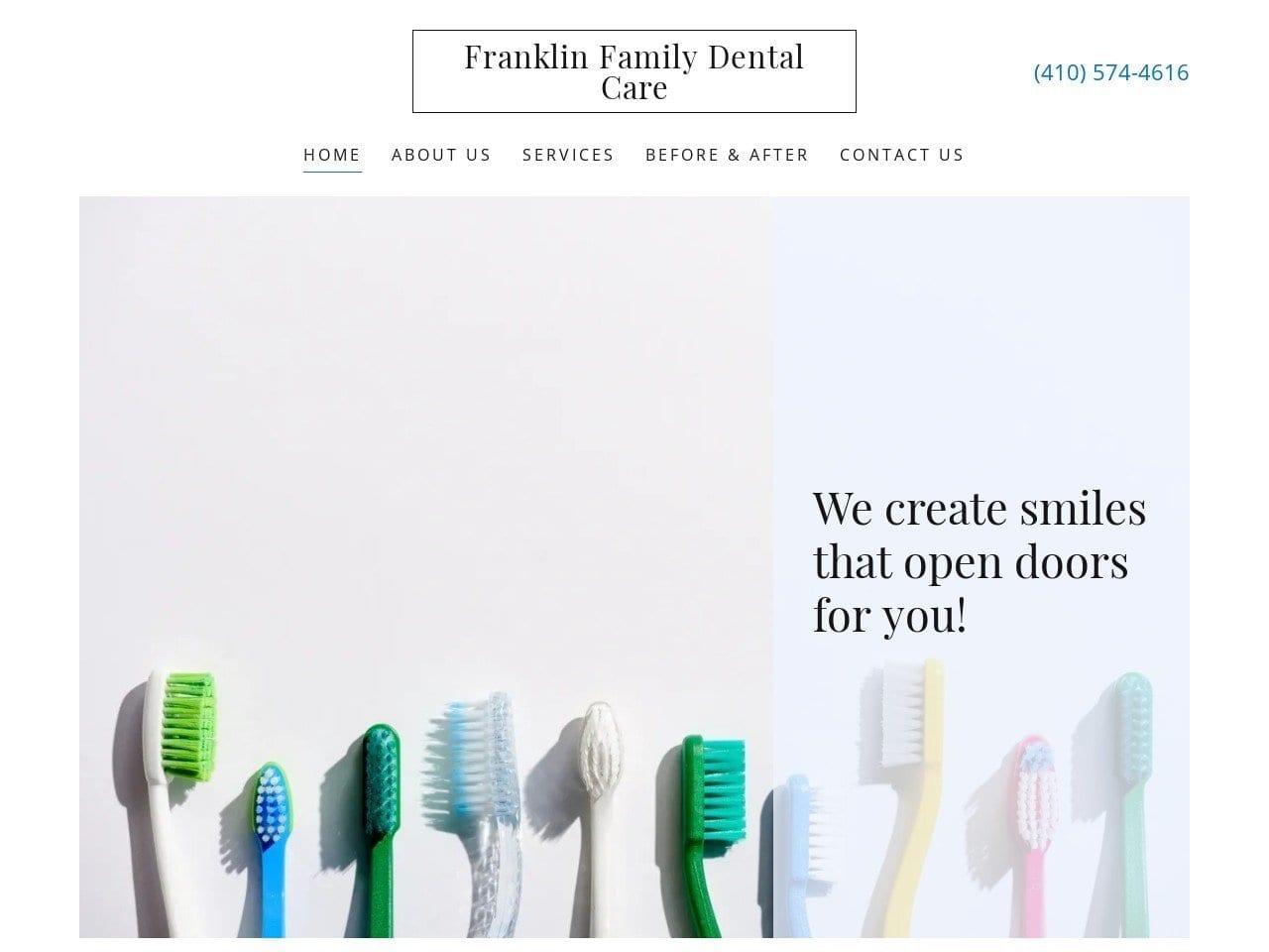 Franklin Family Dental Care screenshot
