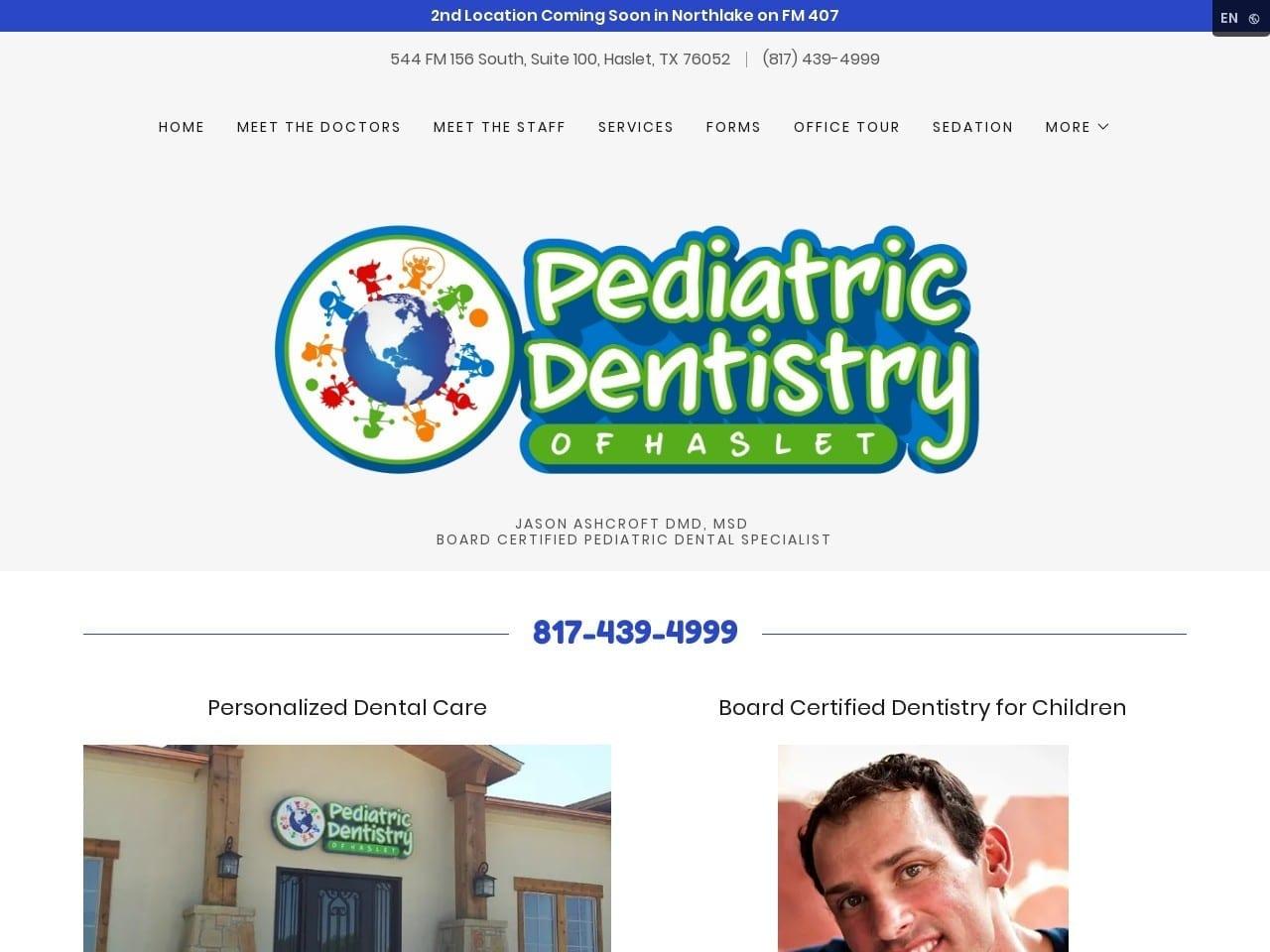 Pediatric Dentistry of Haslet screenshot
