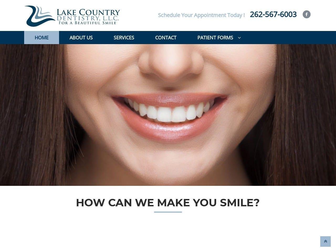 Lake Country Family Dental screenshot