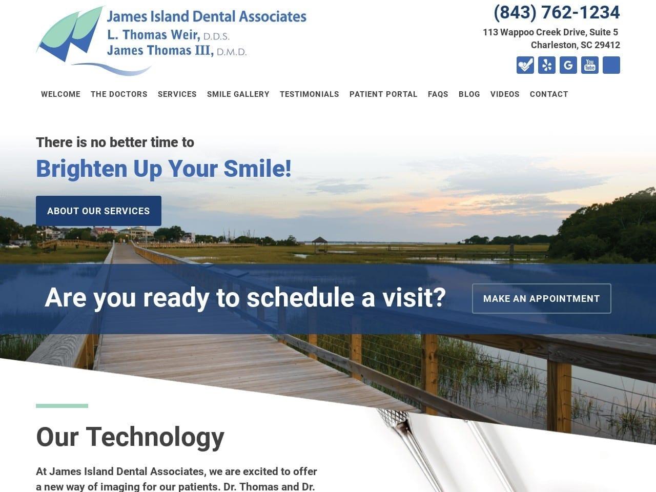 James Island Dental Associates screenshot