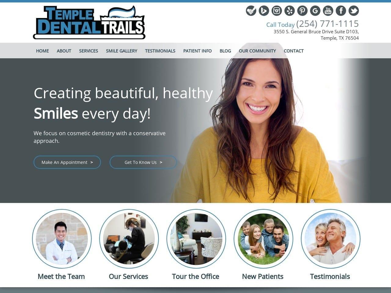Temple Dental Trails screenshot