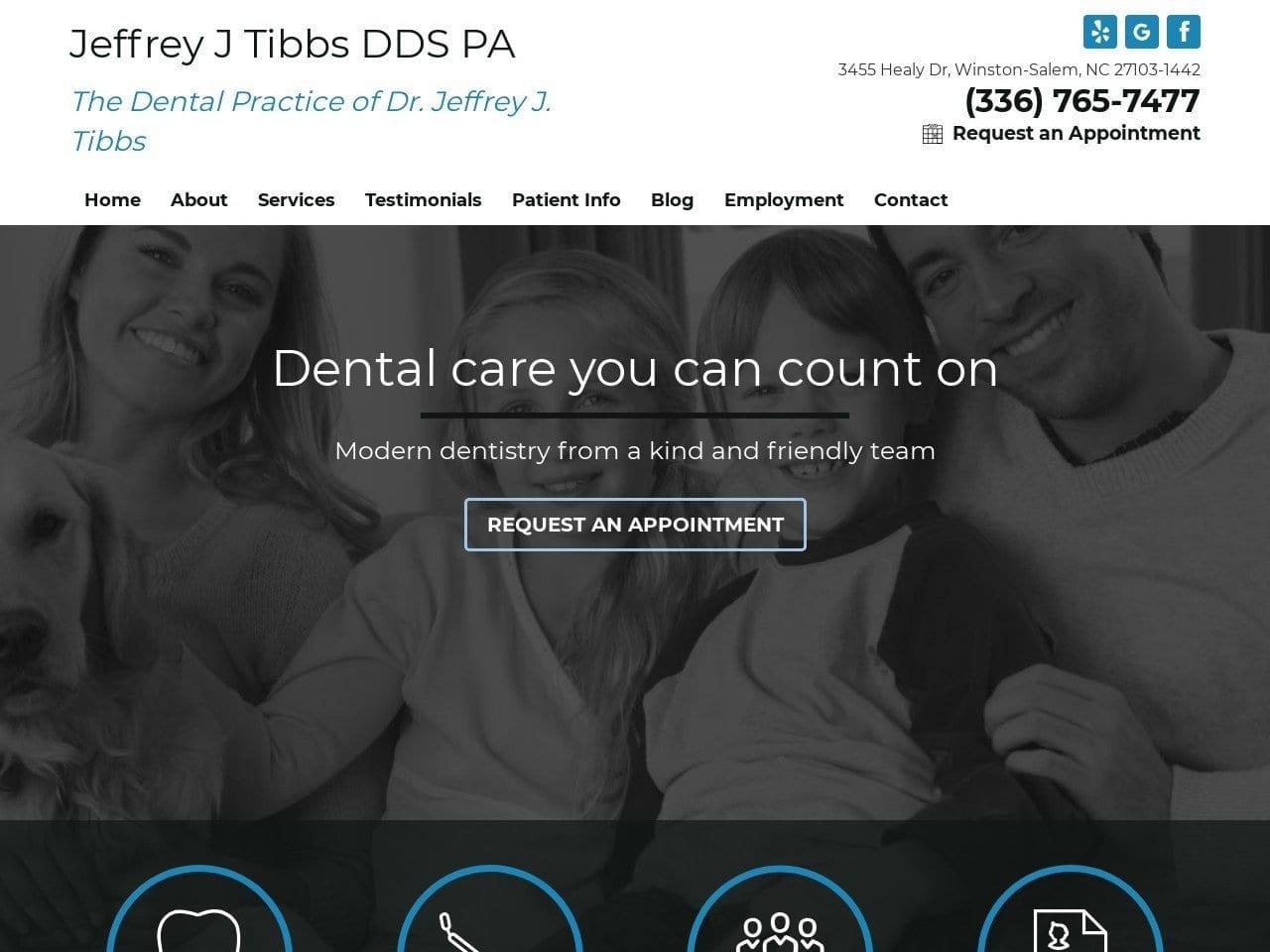 Jeffrey J Tibbs DDS