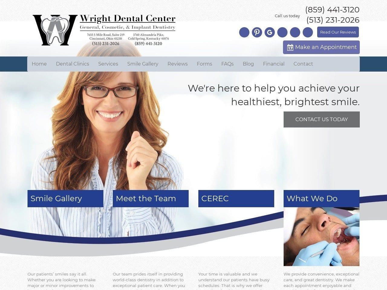 Wright Dental Center screenshot