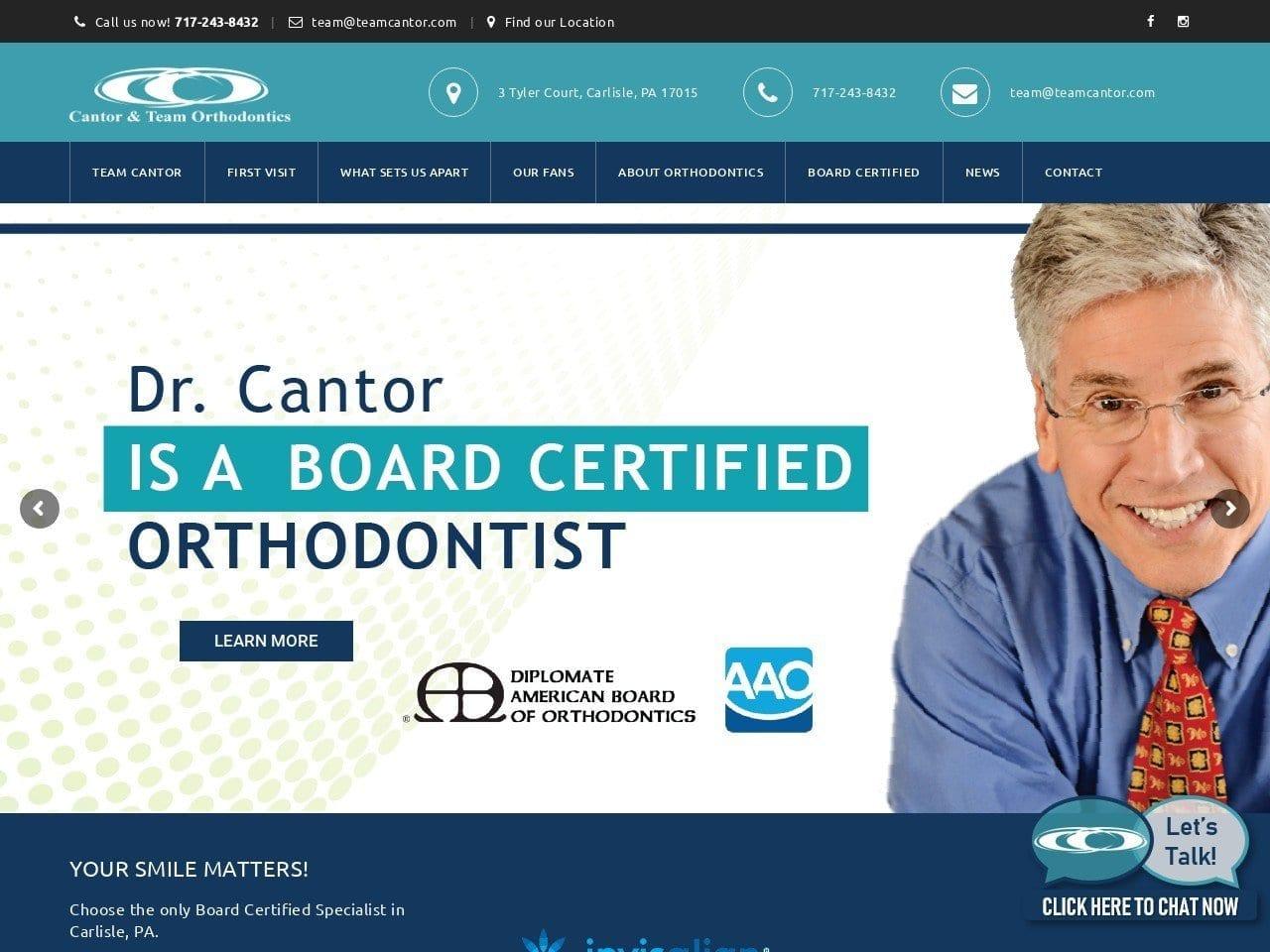 Dr. Richard J. Cantor DMD screenshot