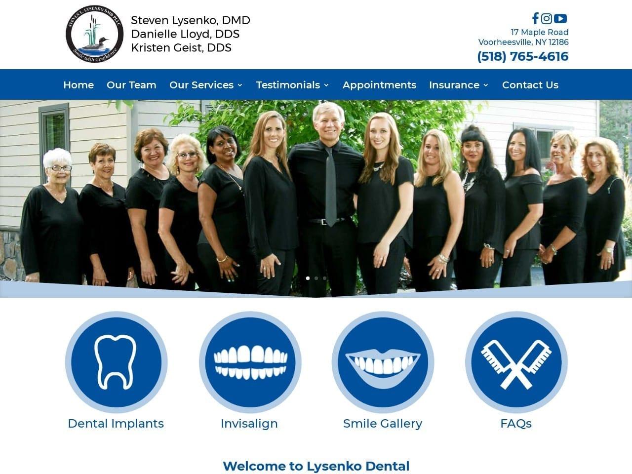 Dr. Danielle M. Lloyd DDS screenshot