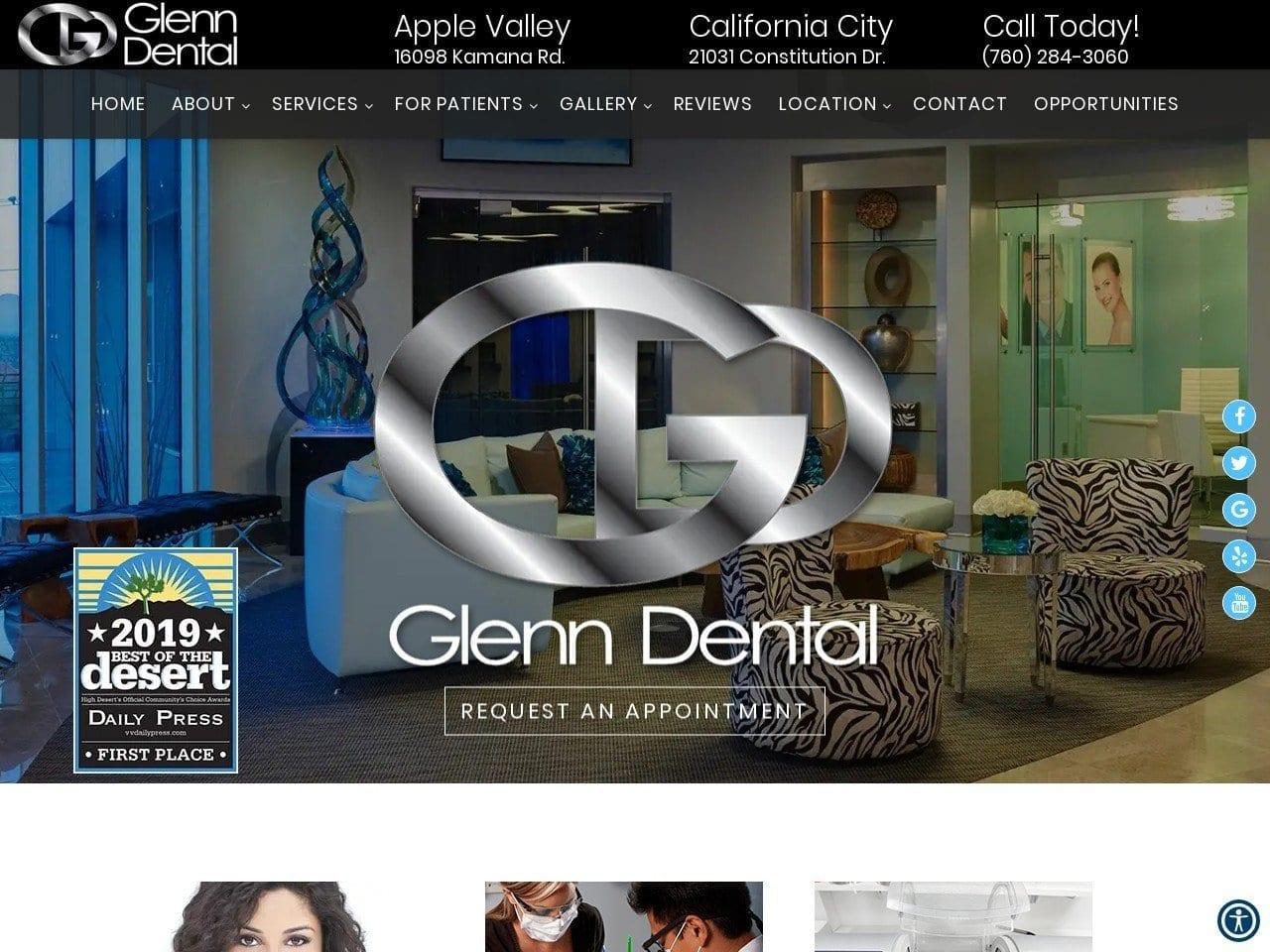 Glenn Dental screenshot
