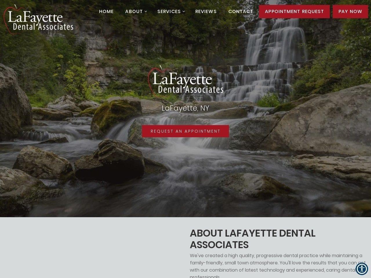 LaFayette Dental Associates screenshot