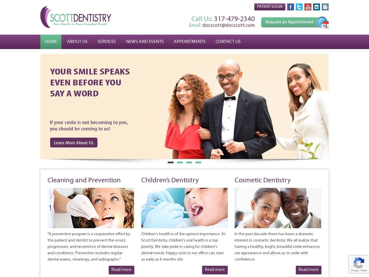 Scott Dentistry screenshot