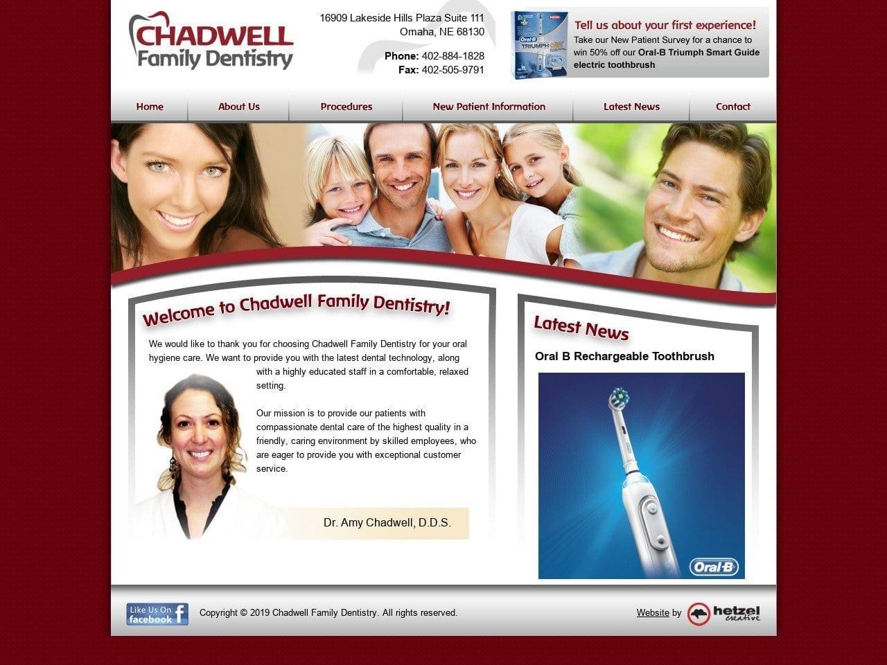 Chadwell Family Dentist screenshot