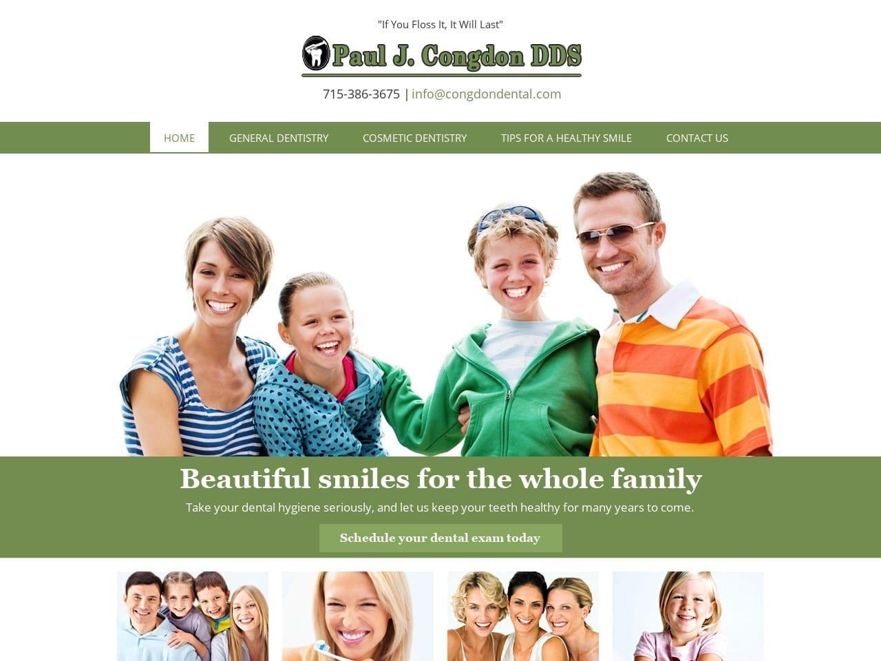 Dr. Paul J. Congdon DDS