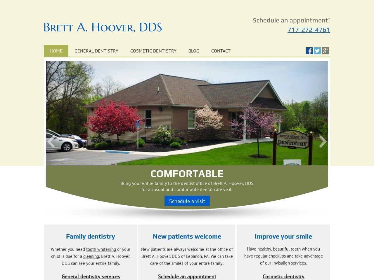 Hoover Dental Care screenshot
