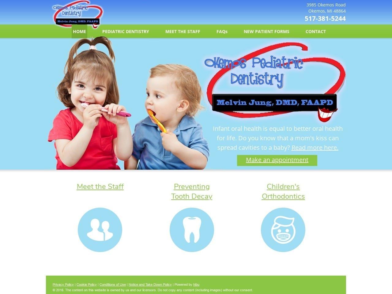 Okemospediatric Dentistry screenshot