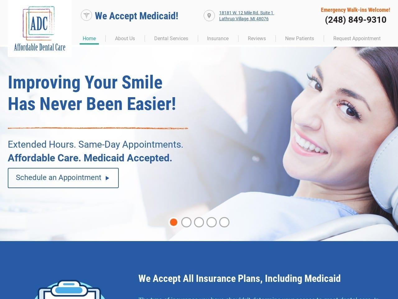 Affordable Dental Care screenshot