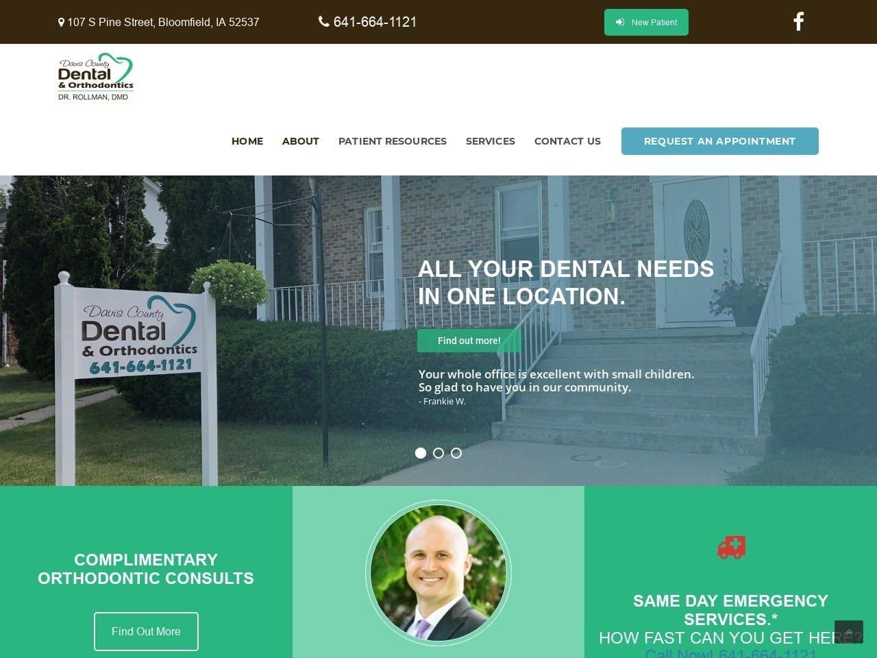Davis County Dental screenshot