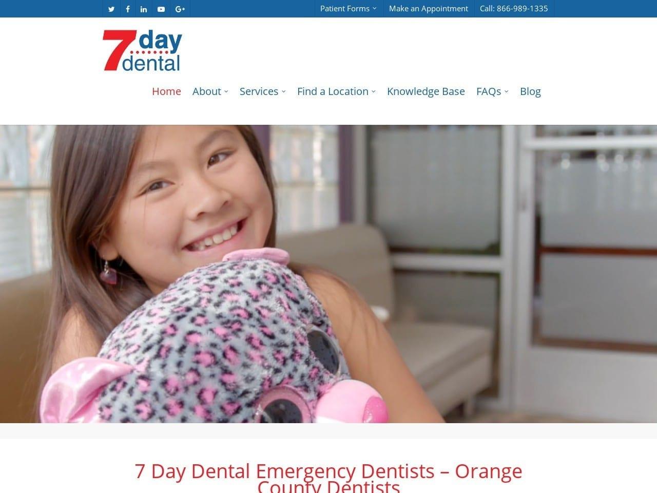 Seven Days Dental Chung Christine DDS screenshot