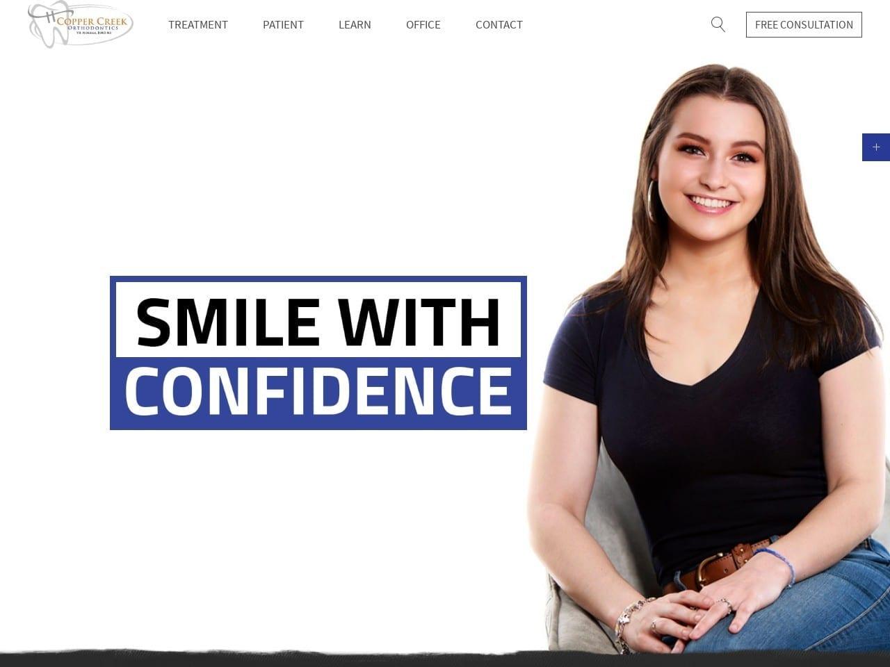 Copper Creek Orthodontics screenshot
