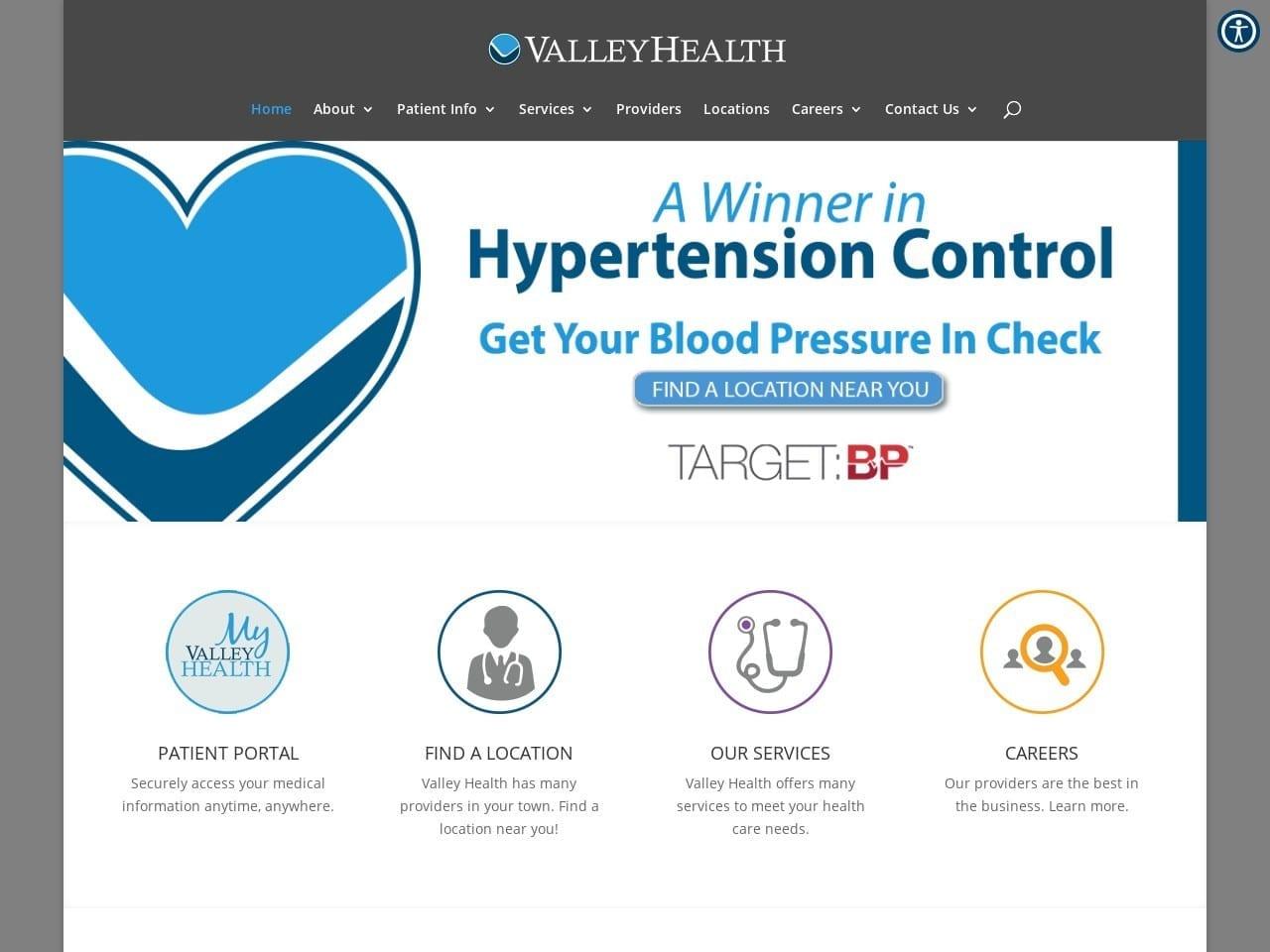 Valley Health screenshot