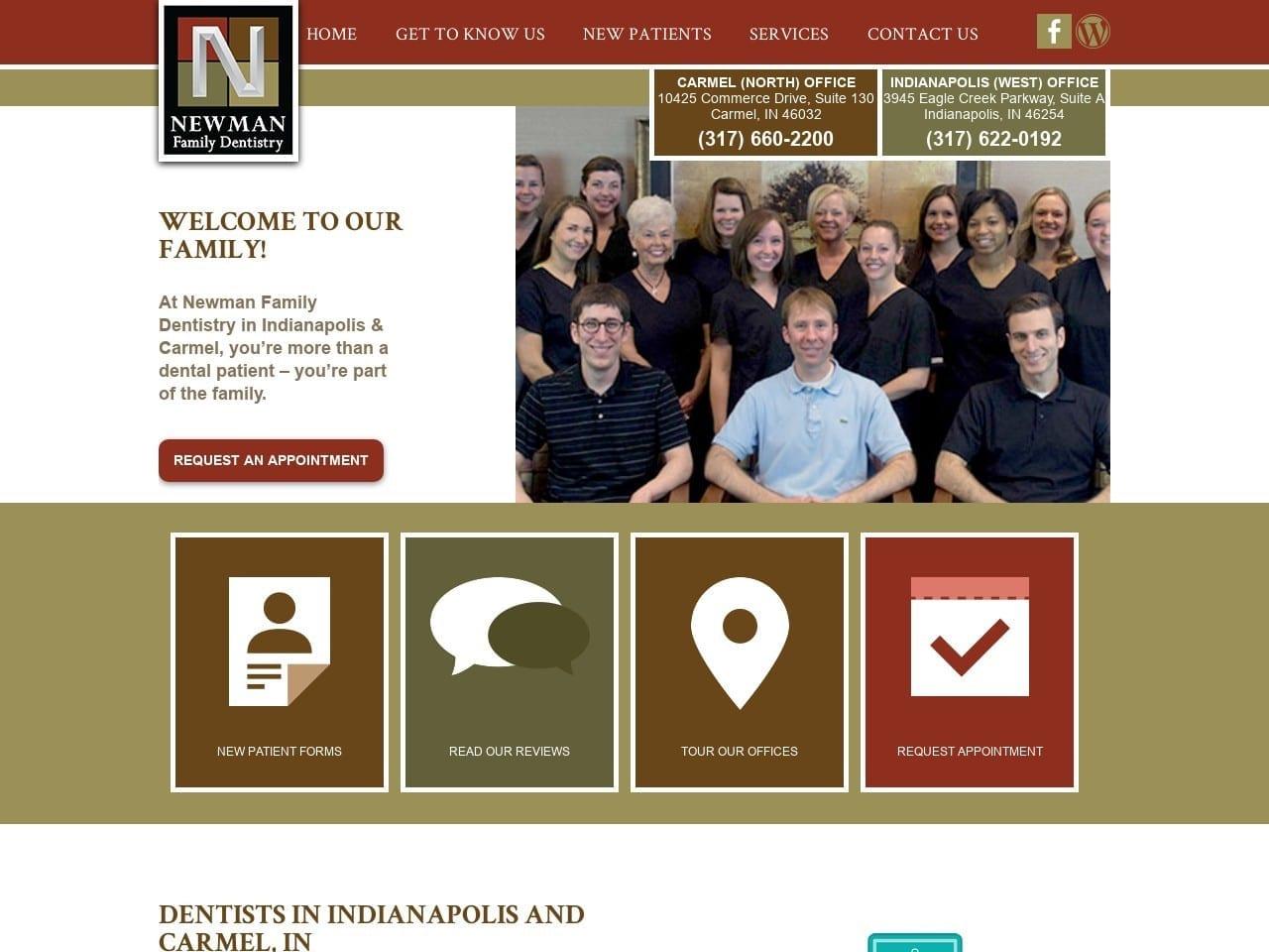 Newman Family Dentist screenshot