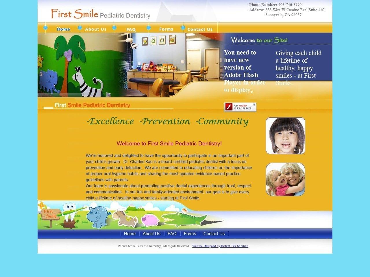 First Smile Pediatric Dentist screenshot