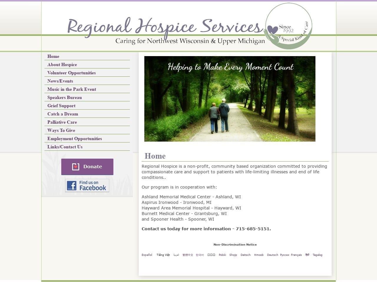 Regional Hospice screenshot