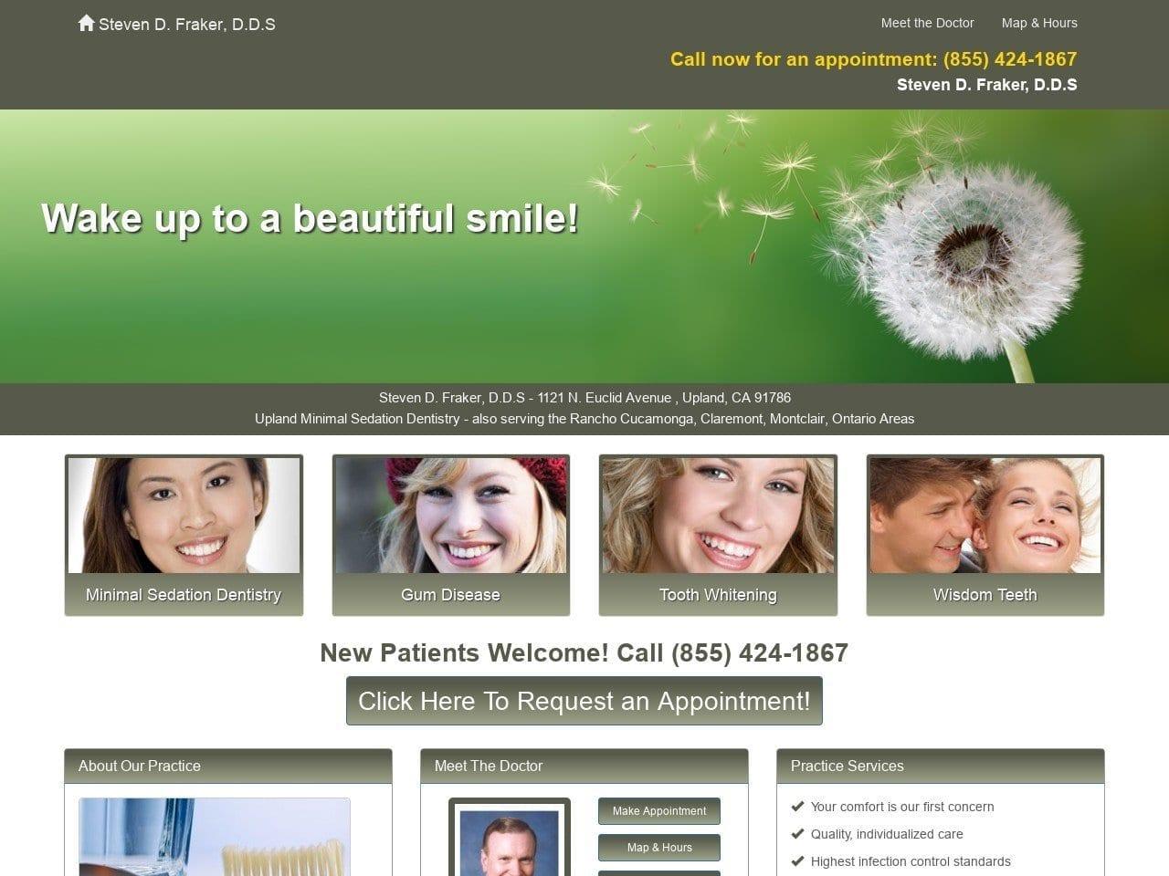 Steven D Fraker Inc screenshot