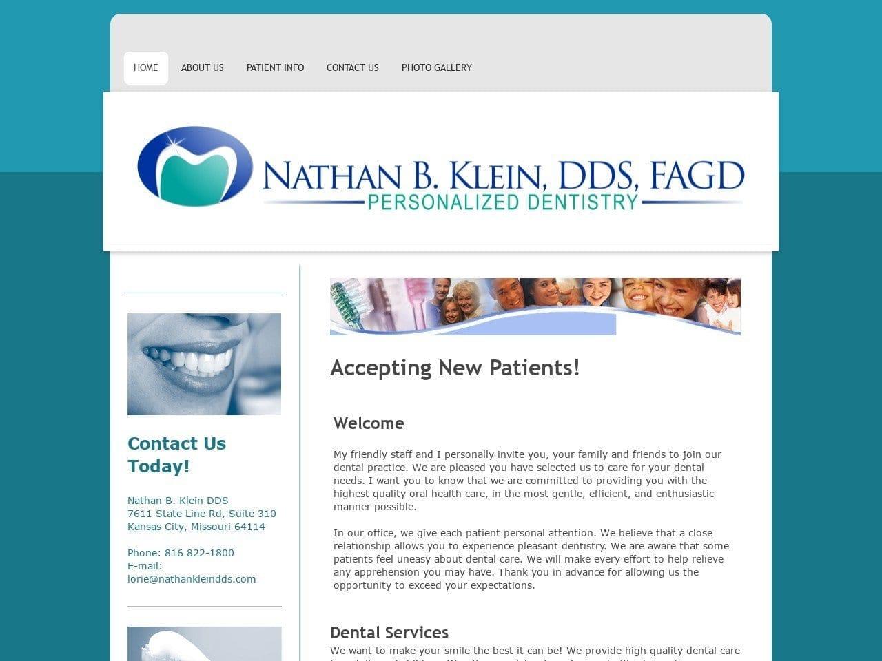 Nathan B. Klein DDS