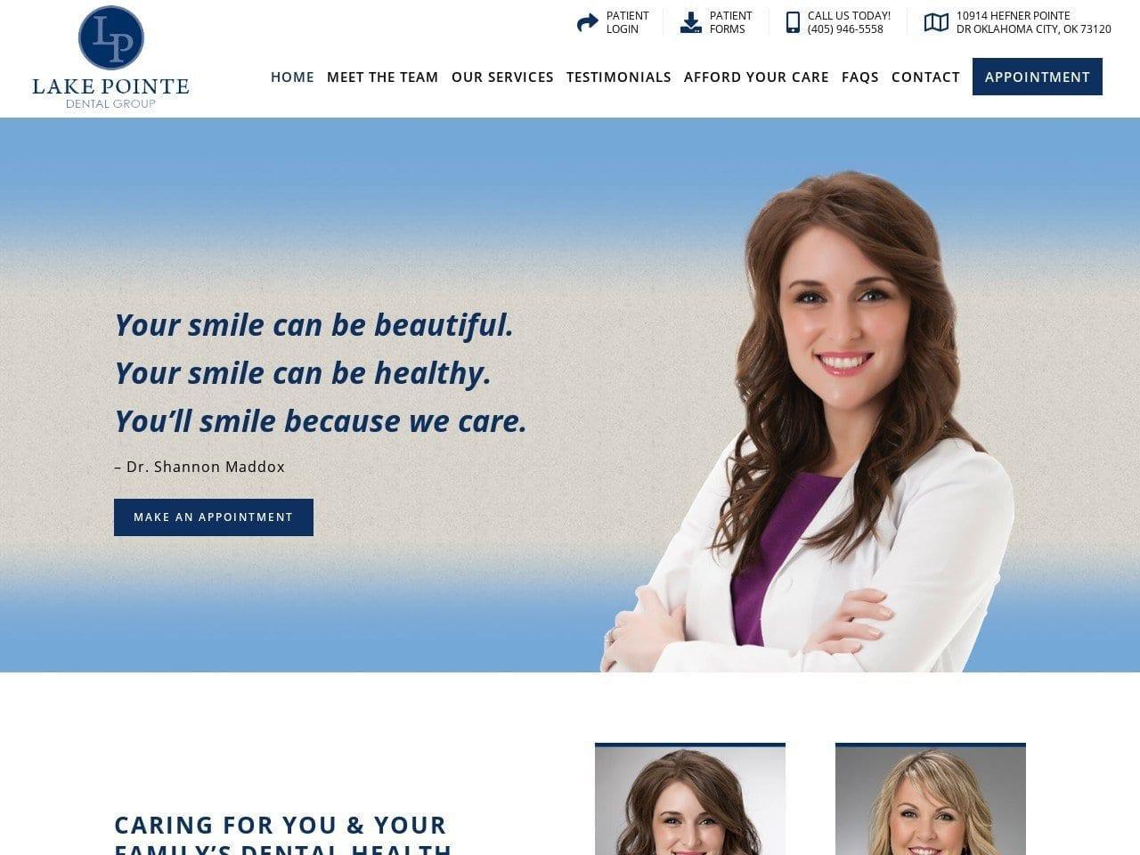 Lake Pointe Dental Group screenshot