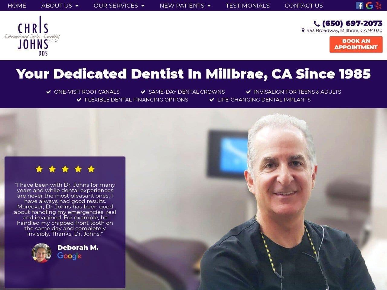Dr. Chris Johns DDS screenshot