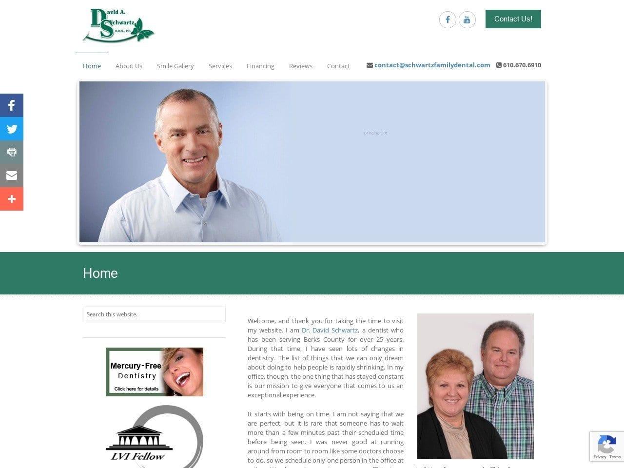 David A Schwartz DDS PC screenshot