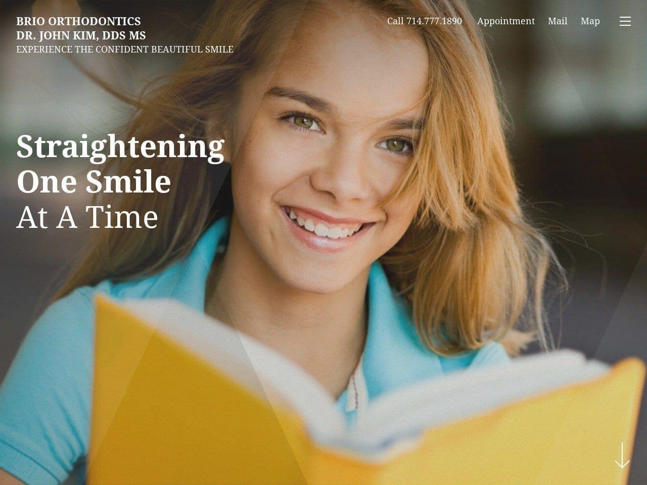 BRIO Orthodontics screenshot