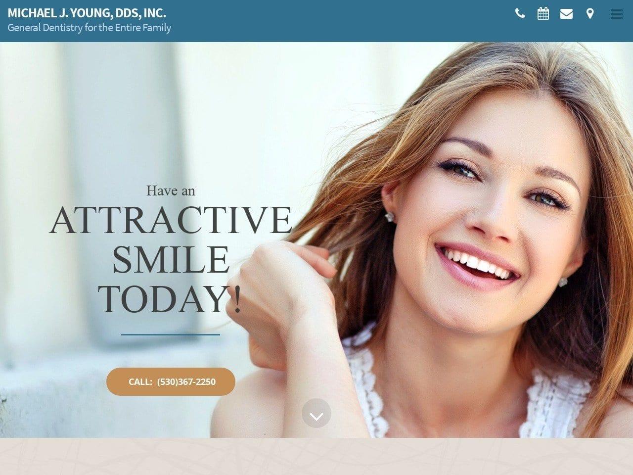 Foresthill Dentist- Michael J. Young, DDS, Inc screenshot