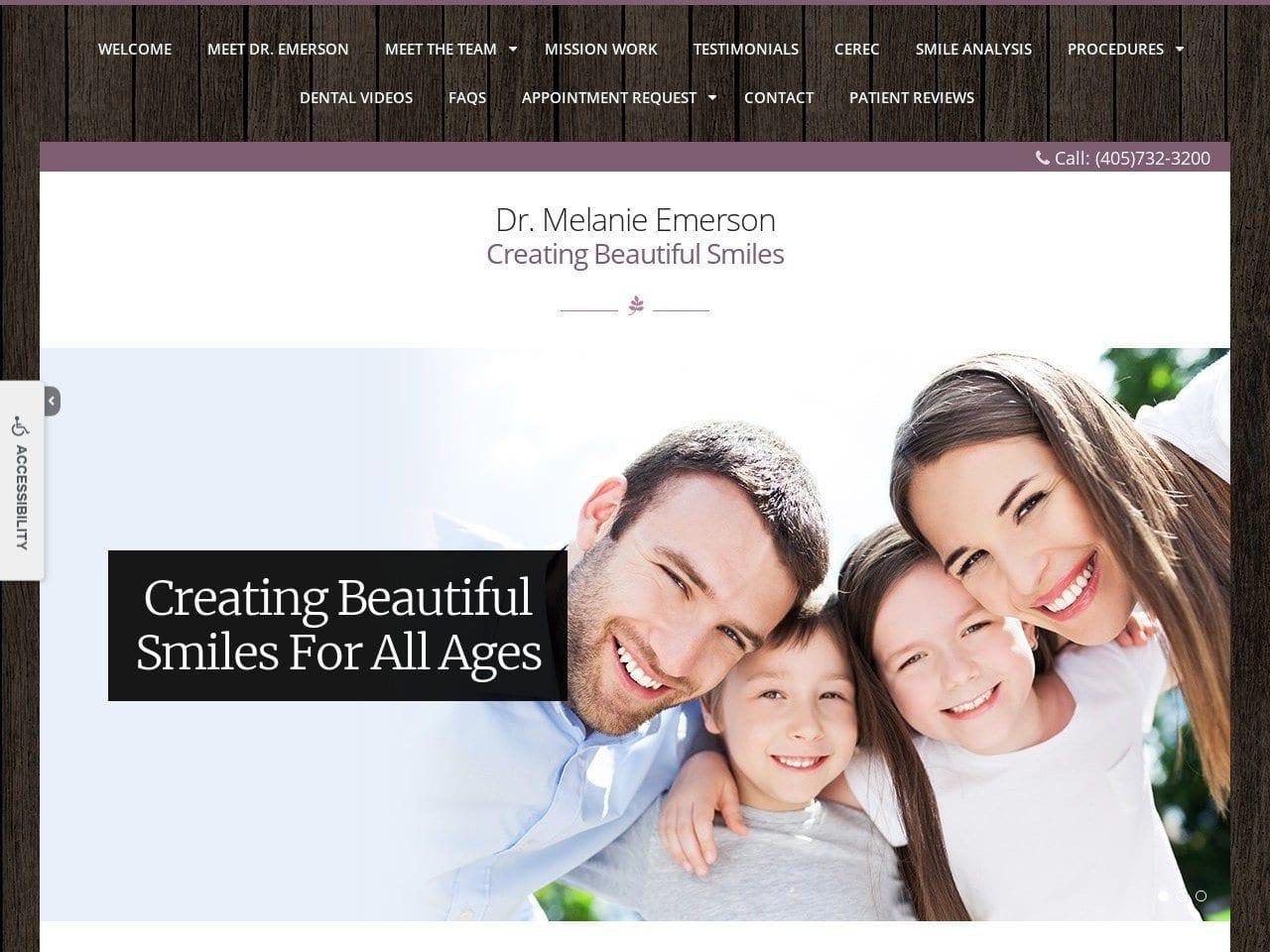 Emerson Melanie DDS screenshot