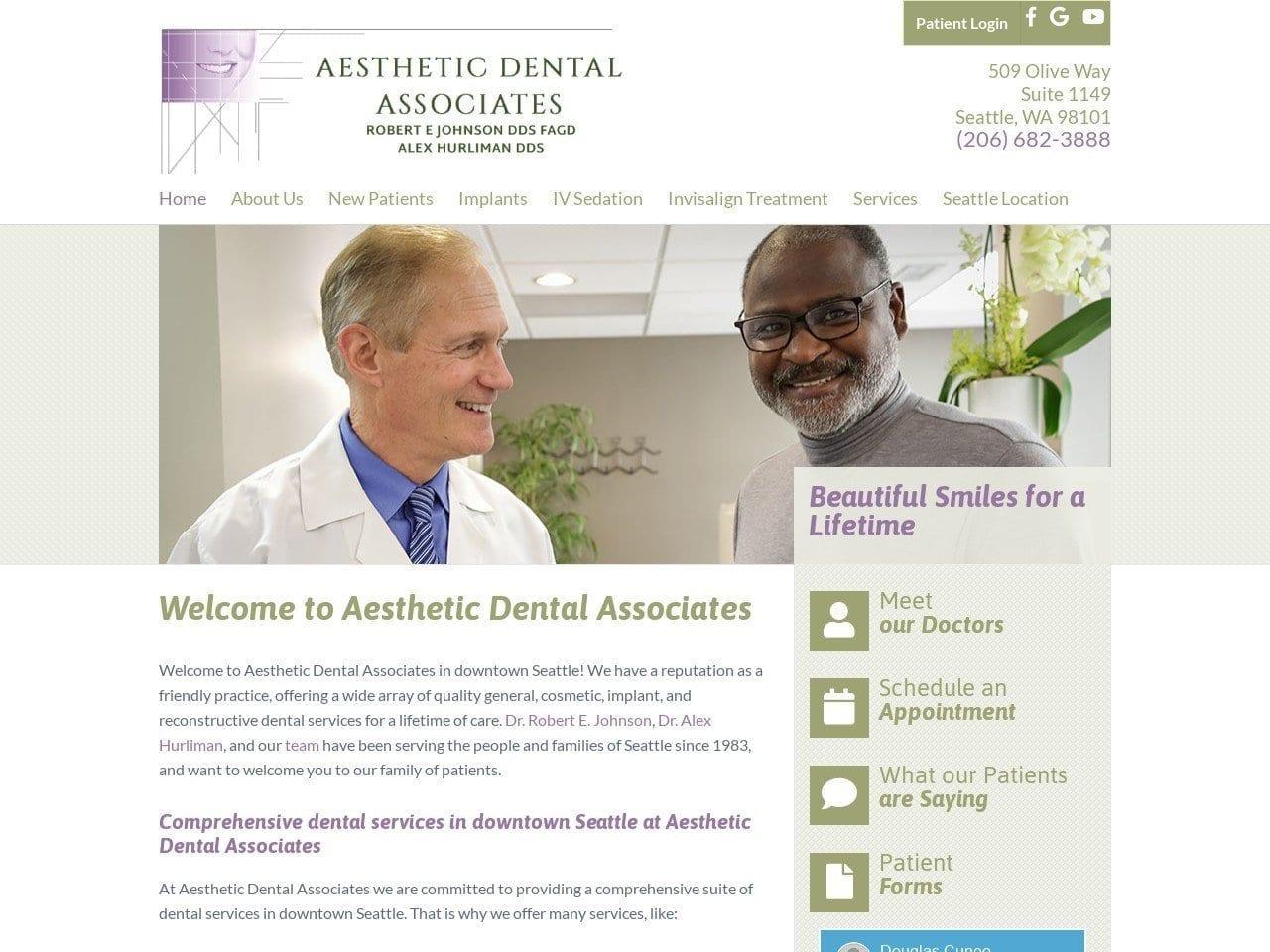 Aesthetic Dental Associates screenshot