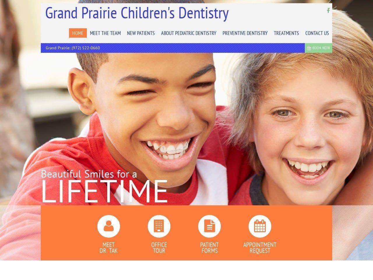 Grand Prairie Children’s Dentistry screenshot