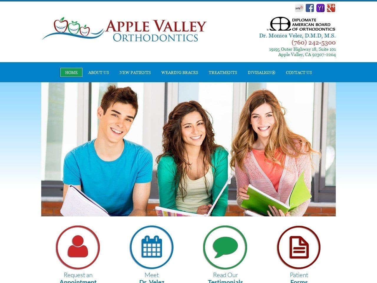 Apple Valley Orthodontist screenshot